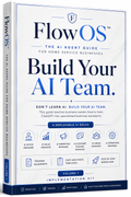 Larporis FlowOS Build Your AI Team book cover